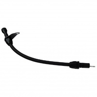 Transmission Dipstick Tube Ford C6 Bell Housing Mount Flexible Black Braided