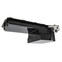 Oil Pan Sump Chevrolet Small Block LS Engine 6" Deep Baffled Trap Door Black