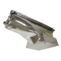 Oil Pan Ford Cleveland 302-351 1970-82 Extra Capacity Front Sump Chrome