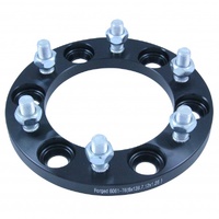 Bolt On Billet Wheel Spacer Kit 15mm Thick Size 6x139.7PCD 12mmx1.25 Stud