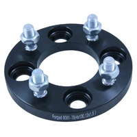 Bolt On Billet Wheel Spacer Kit 15mm Thick Size 4x100PCD 12mmx1.5 Stud