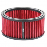 Air Cleaner Filter Element Red 6-3/8"Inch Wide 3"Inch Tall Round Cotton