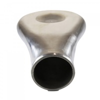 Air Intake Plenum Single Inlet Low Profile 4" inch (100mm) fit Holley 5-1/8"