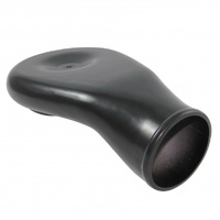 Air Intake Plenum Single Inlet Low Profile 4" inch (100mm) fit Holley 5-1/8"