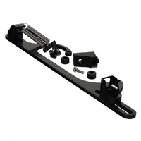 Throttle Cable Bracket Holley 4150/4160 Billet Aluminium Black