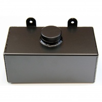 Windscreen Washer Bottle Black Finish Alloy Horizontal (2 Litre) Holden Torana