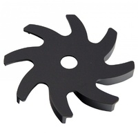 Alternator Fan Billet Satin Black Aluminium suits most Ford-GM Alternators