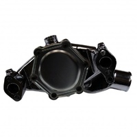 Water Pump Sm Blk Chevrolet 265-350 Swp Polished Chromed Alloy Hi Volume