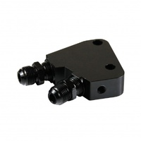 Oil Cooler Adaptor Kit GM LS1 LS2 LS3 LS6 LS7 Gen 4 Engines Black -10AN Male