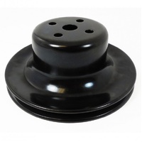 Pulley Water Pump Single Groove Black Steel Ford Windsor 289 1965-66