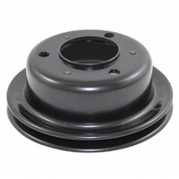 Pulley Crankshaft Single Groove Black Steel Ford Windsor 289 1965-66