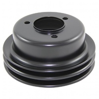 Pulley Crankshaft Dual Groove Black Steel Ford Windsor 289 1964-67