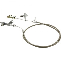 Kickdown Assembly Chrysler 727 Braided Stainless 24 Inch Long