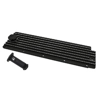 LS Chevrolet Gen III/IV Engine Valley Plate Cover with Oil Filler Hole Black