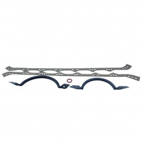 Oil Pan Gasket Set Holden V8 VN - VT 304 EFI Black and Some 5.7L (Fibre & Black Neoprene)
