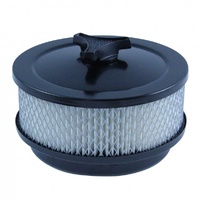 Black Air Cleaner 6-3/8" Wide x 2-1/2" Tall Suit 5-1/8" Holley Edelbrock Carb