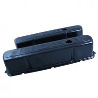 Valve Covers Black Holden V8 253-308 Red Blue + Black Motor 308 Logo Baffled-pr