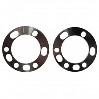 Wheel Spacer Billet Machined 6 Hole-Pair. 6mm thick, 175mm OD, 106mm ID