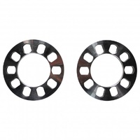 Wheel Spacer Billet Machined 5 Hole-Pair. 12mm thick, 163mm OD, 90mm ID