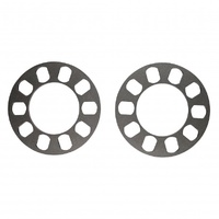 Wheel Spacer Billet Cast 5 Hole-Pair. 8mm thick, 151mm OD, 81mm ID