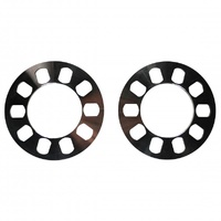 Wheel Spacer Billet Machined 5 Hole-Pair. 8mm thick, 163mm OD, 90mm ID