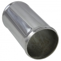 Intake Pipe Intercooler 3" (76mm) OD Straight Polished Alloy Pipe 6" (150mm)
