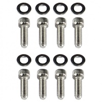 Valve Cover Bolts Holden 6 Chrome Socket Head Long suit Alloy Covers-Set