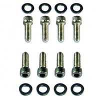 Valve Cover Bolts Chevrolet Sm Blk Chrome Socket Head Long suit Alloy Covers-Set