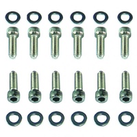 Valve Cover Bolts Ford Windsor Chrome Socket Head Long suit Alloy Covers-Set