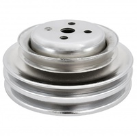 Pulley Water Pump Triple Groove Chromed Steel Ford Windsor 289 1964-73