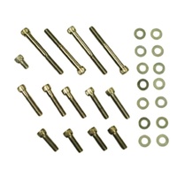 Bolt Kit Ford Cleveland 302-351 Water Pump Chrome Socket Head