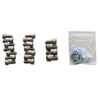 Oil Pan Bolt Kit Chevrolet Sm Block 265-400 Chrome Socket Head with Washers