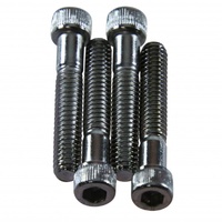 Bolt Set 1/4-20" x 1-1/2" Long Chrome Socket Head Set 4
