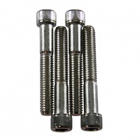 Bolt Set 3/8-16" x 2-1/2" Long Chrome Socket Head Set 4