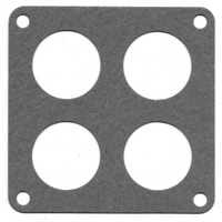 Holley Carburettor Base Gasket Dominator 4500 Individual Port - Pair