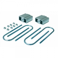 Lowering Block Kit 4" (100mm), 32mm Locating Pins, 75mmx12mm Ubolts - Ford Falcon 6 Cyl / Fairlane 6 Cyl / Fairmont 6 Cyl / LTD 6 Cyl / Mustang 6 Cyl 
