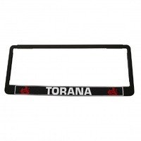 SINGLE Torana Polymer Number Plate Frame. Suits a 6 Digit Number Plate