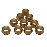 Brass Olives Standard No 1 - 3/16" (4.8mm) Hose Tube - Pkt 10