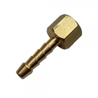 Female Connector 3/16" (4.8mm) Hose Tube End to 1/8" (8.6mm) Female BSP Thread
