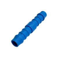 Nylon Plastic Straight Male Joiner 10mm (3/8") Barbed Hose Tube Ends