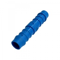 Nylon Plastic Straight Male Joiner 1/2" (12.7mm) Barbed Hose Tube Ends