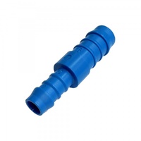 Nylon Plastic Straight Reducing Joiner 5/8" (15.9mm) to 1/2" (12.7mm) Hose Tube End