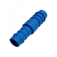 Nylon Plastic Straight Reducing Joiner 5/8" (15.9mm) to 9/16" (14mm) Hose Tube End