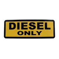  'Diesel Only' Decal - Large