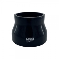 Silicone Hose Black Reducer Coupling 102 to 89mm (4" to 3.55") ID, 76mm Length