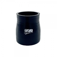 Silicone Hose Black Reducer Coupling 70 to 63mm (2.75" to 2.5") ID, 76mm Length