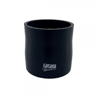 Silicone Hose Black Reducer Coupling 76 to 63mm (3" to 2.5") ID, 76mm Length