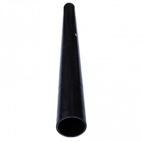 Silicone Hose Black Coupling Straight 63mm (2-1/2") ID, 1 metre Length