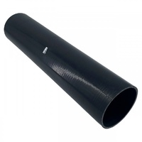 Silicone Hose Black Coupling Straight 102mm ID (4"), 500mm (19-11/16") Length