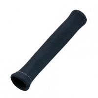 Spark Plug Heatshield Insulation Boot Black Single Universal 1"Id bends to 90⁰
